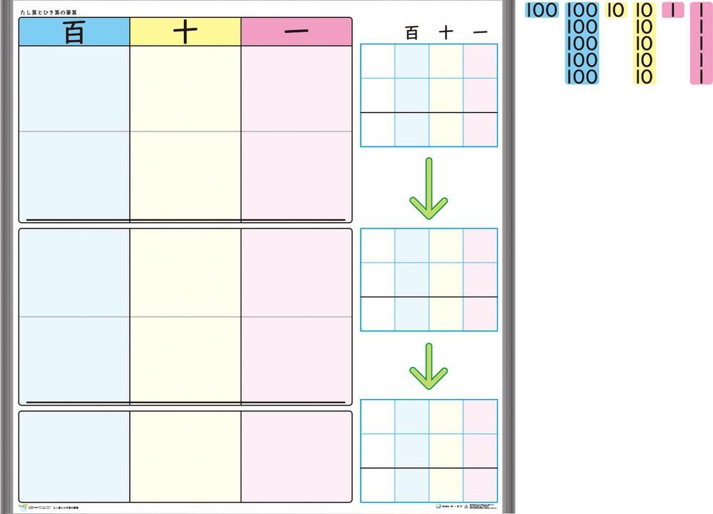 【ポイント10倍 4/10 1:59まで】たし算とひき算の筆算 (2) 3年 学習 教材 算数 さんすう 数学 学校