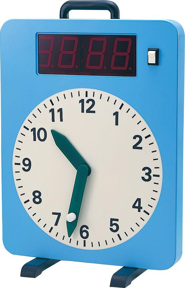 【P10倍&1000円OFFクーポン 4/14 20:00-4/15 23:59】デジタル式教授用時計模型 学習 教材 とけい 学校 子供 子ども こども