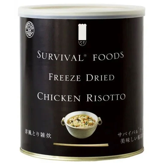 ★ P10倍 & 11%OFF クーポン★ 【非常食 単品】サバイバルフーズ 大缶洋風雑炊 洋風とり雑炊 防災食 防災グッズ 備蓄 食料 長期保存 防災商品 災害グッズ 災害備蓄食品 アウトドア キャンプ 保存食|ワンサカ支店
