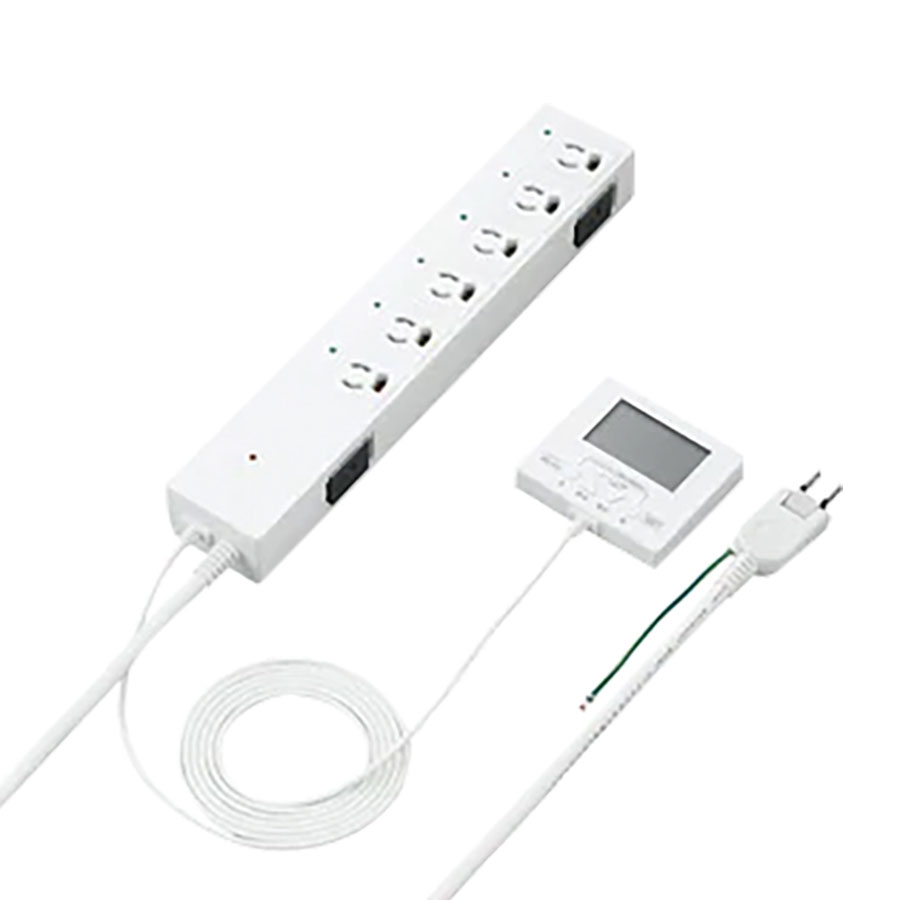 ★ P10倍 ＆ 11%OFF クーポン★ ヤザワ ６口 輪番 タップ　個別タイマー付 抜け止め 電源タップ タップ 6個口2m ホワイト 2.0m 6個口 スイッチ無 4966307288359｜ワンサカ支店