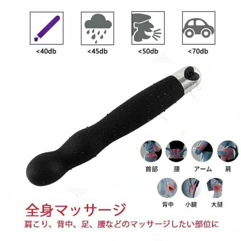 【10段階振動】 電動マッサージ器 電マ 強力 電マ 強力 小型 防水 静音コードレス 充電式 ハンディマッサージャー コードレス 電マ 強力 小型 防水 強力振動 静音 USB充電式 フェイス＆ボディー用　 筋肉 プロ 肩 首 足 肩甲骨 腰 健康 癒し 肩こり プレゼント ギフト 4,325円