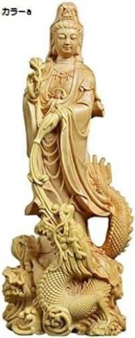 楽天市場】仏像 黒檀 丸太使用 観音菩薩 『 持経観音 』黒檀調敷板つき