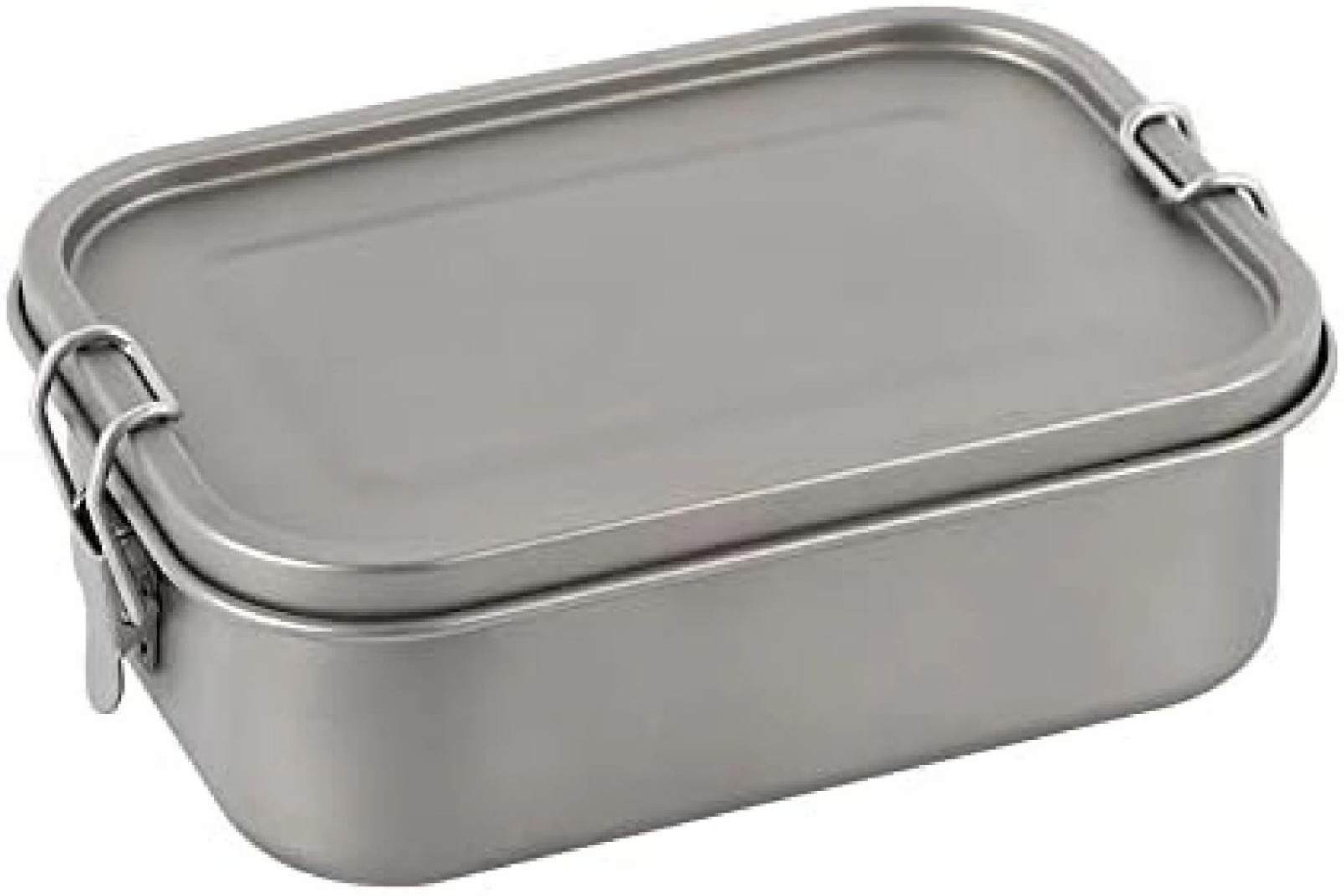 1PC 800ML 純チタン弁当箱屋外ポータブル密閉弁当箱