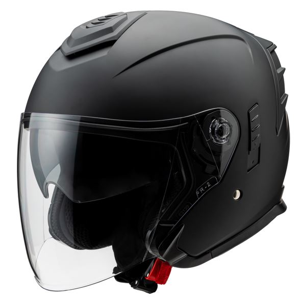 【お買い物マラソン開催中！買いまわりで最大ポイント10倍！】バイク ヘルメット ジェット MSJ2 JE-1 インナーバイザー付 M フラットブラック | マルシン工業 Marushin バイク用品 ジェットヘルメット サンバイザー 全排気量対応 Mサイズ 57～58c