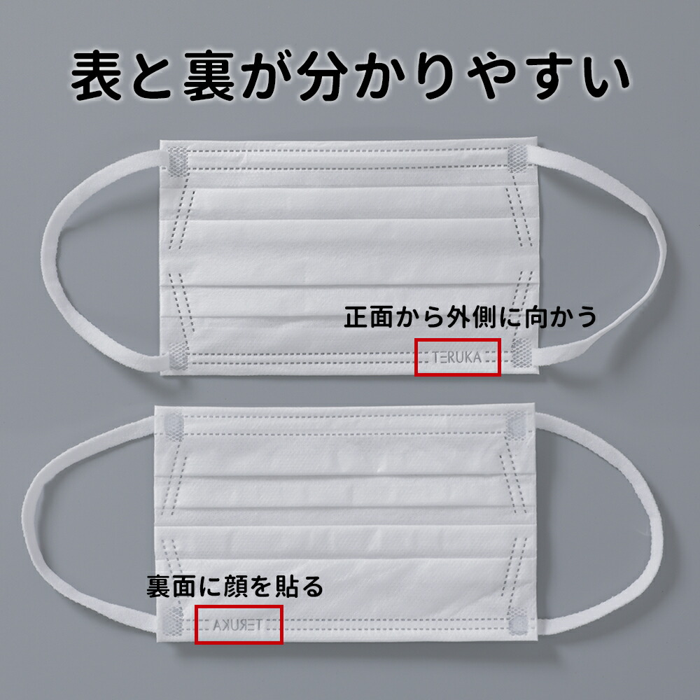 気質アップ 翌日発送 Teruka 夏用 マスク 700枚 大きめ 175mm 個包装 使い捨てマスク 平ゴム 大人用 男性用 女性用 普通サイズ プリーツ 不織布マスク メルトブローン フィルター ほこり ウイルス 花粉対策 飛沫防止 防護マスク 残りわずか Emantel Com