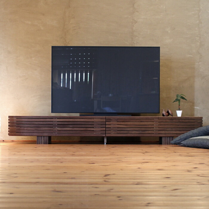 軽トラ無料貸出中！】テレビボード BV×-115 ウォールナット材