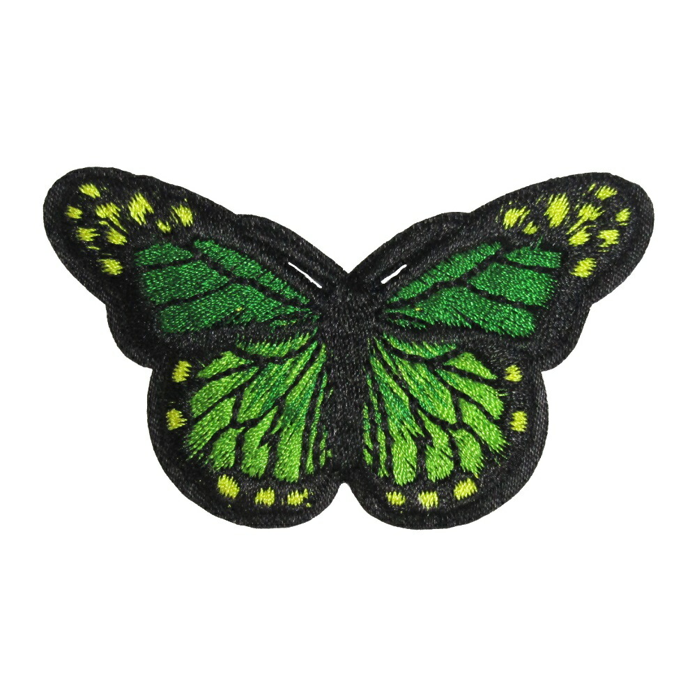 楽天市場】アイロンワッペン 蝶 B 24 縦4.8cm 横7.7cm : ONAMOMIZU HOUSE