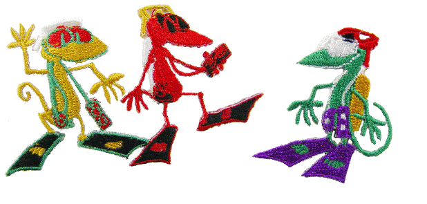 楽天市場 アイロンワッペン トカゲ 黒 白 ｍサイズ ｂｅａｍ ｓｍｉｌｅ