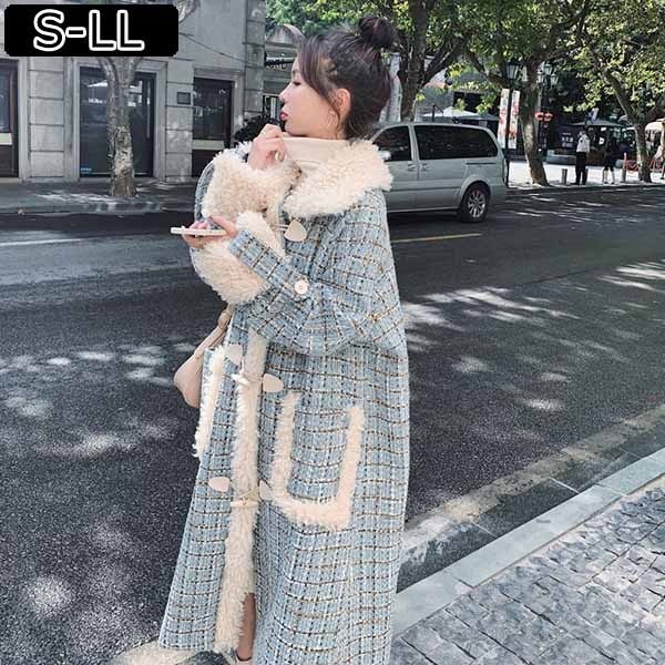 楽天市場】ダッフルコート ロングコート グレンチェック コート