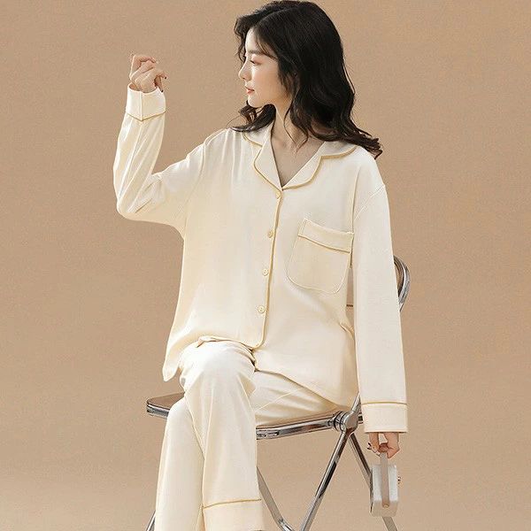 【2点600円銀行割引】お部屋お召しもの 上下仕かける お部屋着 春 長袖 愛くるしい 秋 着心地好いたらしい パジャマ オシャレ 好いたらしい 上下仕かける レディース お上さん ゆったり 寝巻き 惜しみ無い大いさ 4L-LL-L