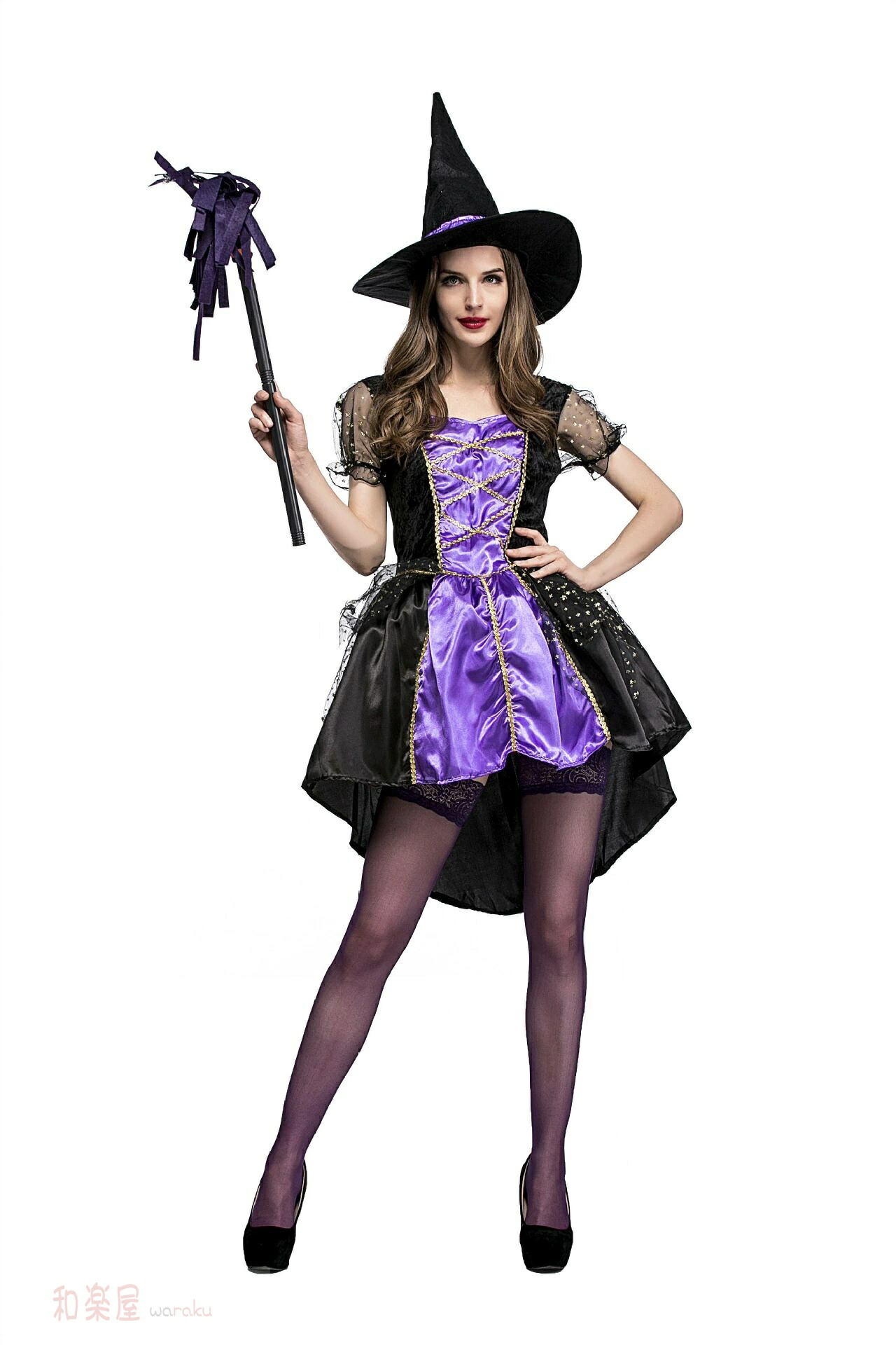 【2点600円割引】在庫処理 新品 ハロウィン衣装 大人用 女性用 まじょ 魔女 巫女 コスプレ衣装 コスチューム 仮装 ハロウィン 衣装 レディース ガールズ ハロウィーン コスプレ ウィッチ