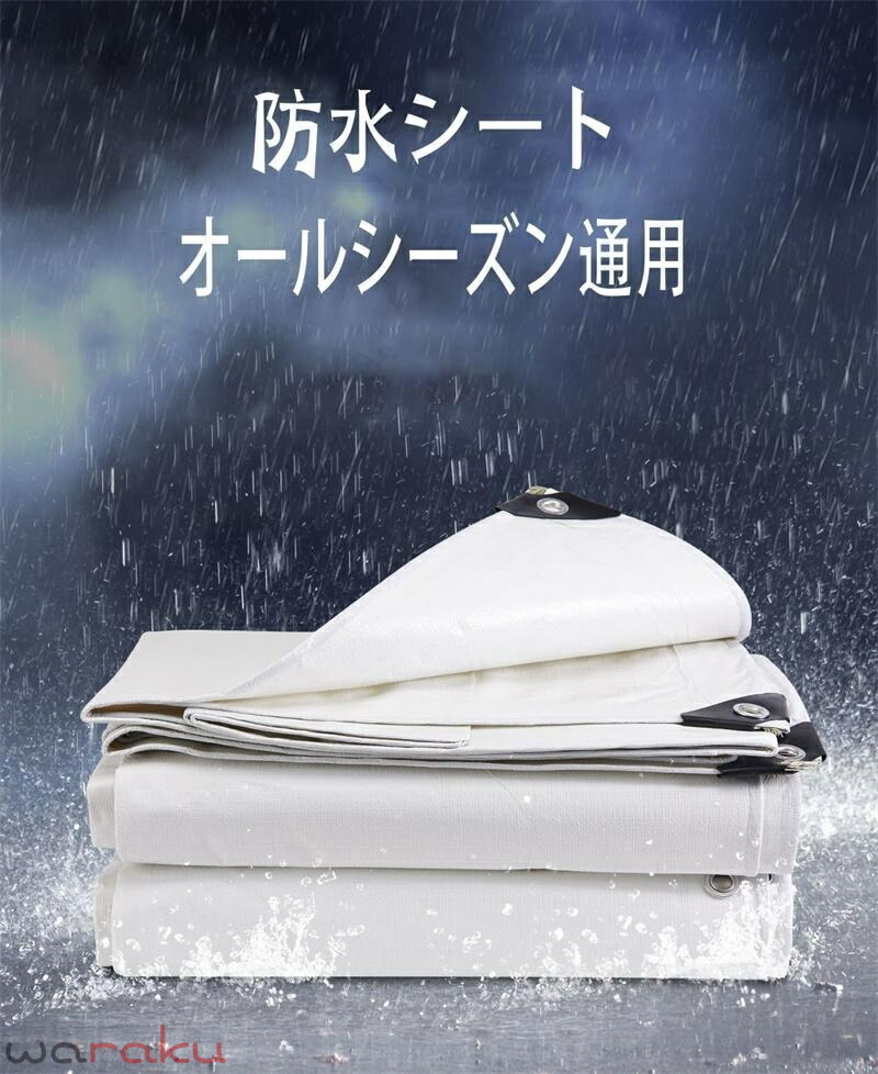 防水シート 透明 白 屋外 屋根 ビニールシート 内蔵メッシュ繊維強化ロープたPVC両面防水 防水 防雨 防風 多肉 植物 猫犬ペットを守ります 水害対策 カバー 庭 屋根 保護 漏れ防止