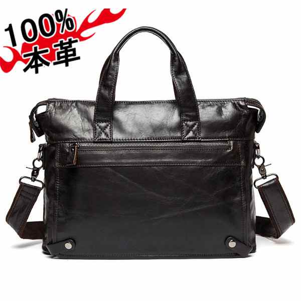 【2点600円割引】ショルダーバッグ ビジネスバッグ 牛革 2way メッセンジャーバッグ 斜めがけ 肩掛け 通勤 通学 大人 高校生 メンズ レディース レザー 本革 出張 大きめ