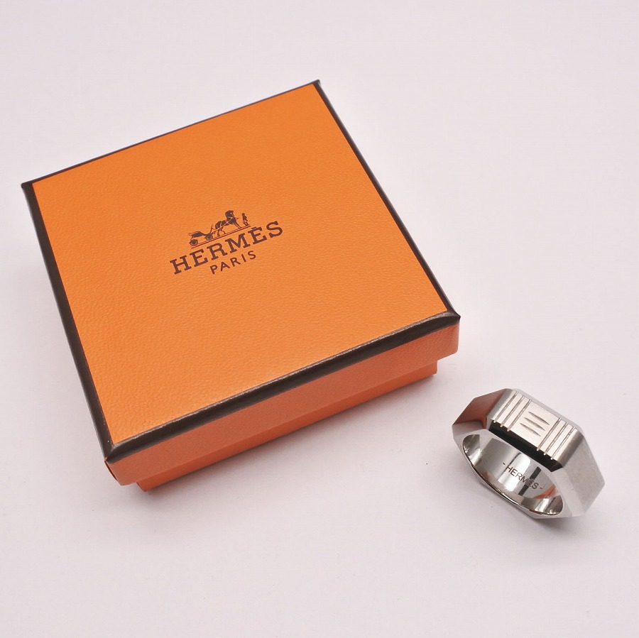 HERMES エルメス Toolbox ring ツールボックスリング 58号