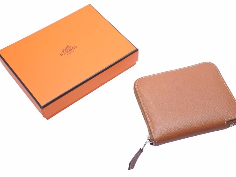 新品 HERMES エルメス コインケース アザップコンパクトシルクイン