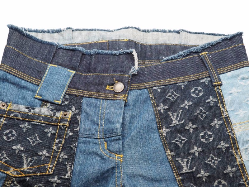 LOUIS VUITTON ルイヴィトン 07SS アーカイブ 希少 パッチワーク 