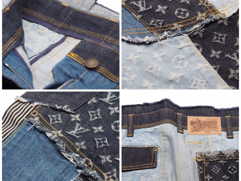 LOUIS VUITTON ルイヴィトン 07SS アーカイブ 希少 パッチワーク