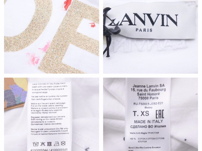 2021公式店舗 LANVIN ランバン GALLERY DEPT ギャラリーデプト ペンキ 
