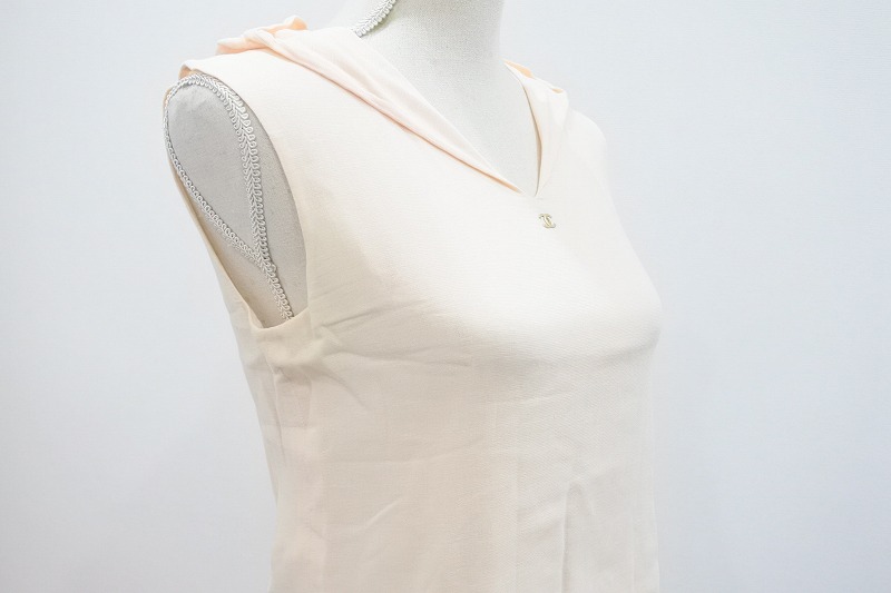 激安正規 USED 中古 CHANEL シャネル タンクトップ ノースリーブ