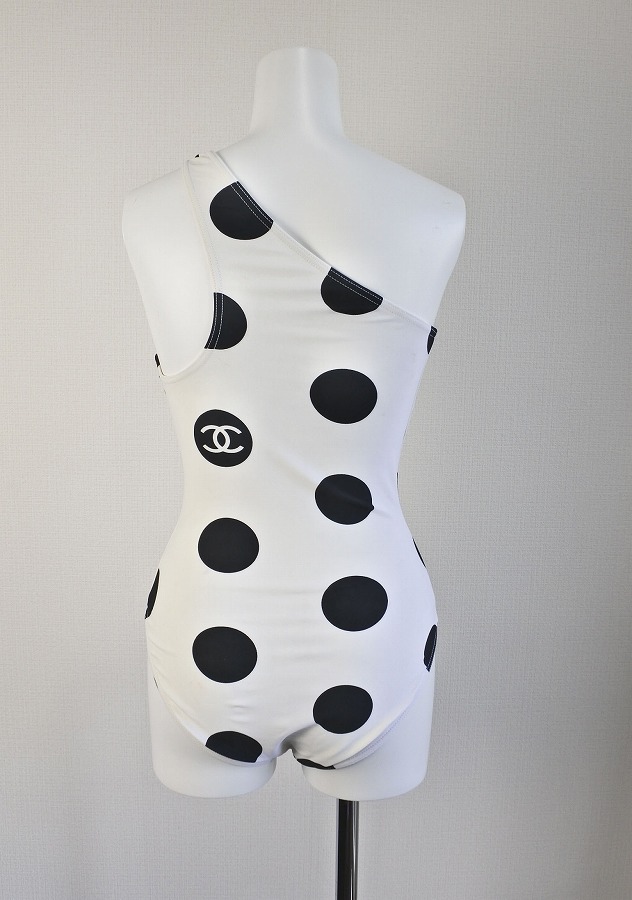 USED 中古]CHANEL シャネル スイムウェア ホワイト ワンショルダー