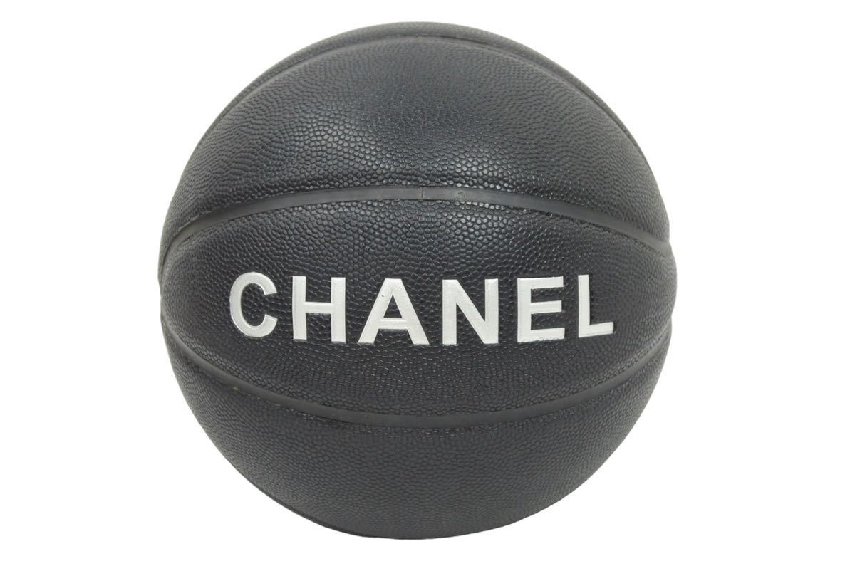 【レア】 CHANEL シャネル バスケットボール ブラック CHANEL - 【CHANEL】シャネル バスケットボール 黒 ゴム 黒