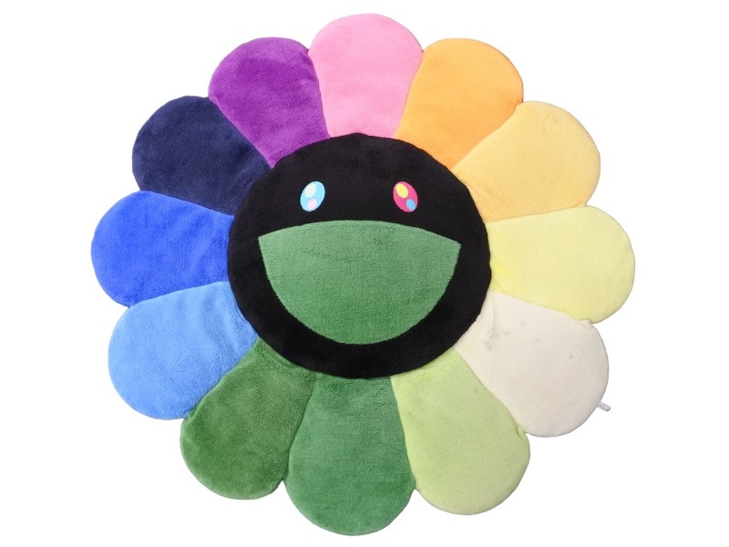 【新品】カイカイキキ 村上隆 クッション マルチカラー 60cm フラワー Takashi Murakami / kaikai kiki】待望のフラワークッションが