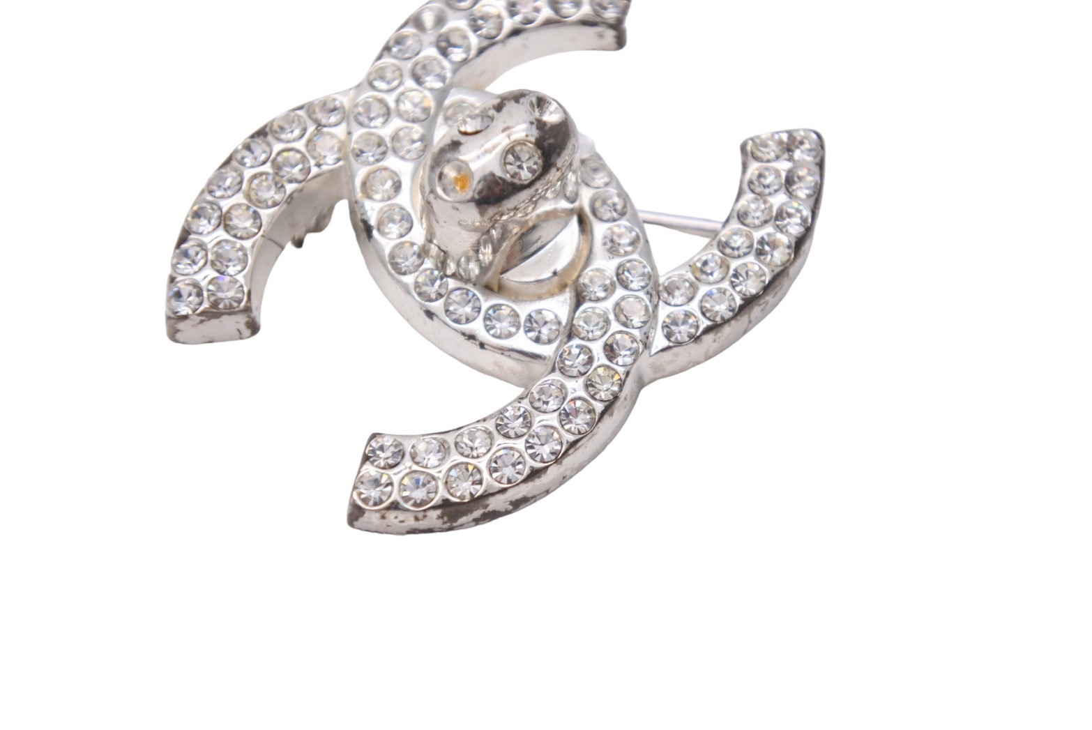 CHANEL シャネル ココマーク 小物 96A ヴィンテージ 中古 シルバー 美