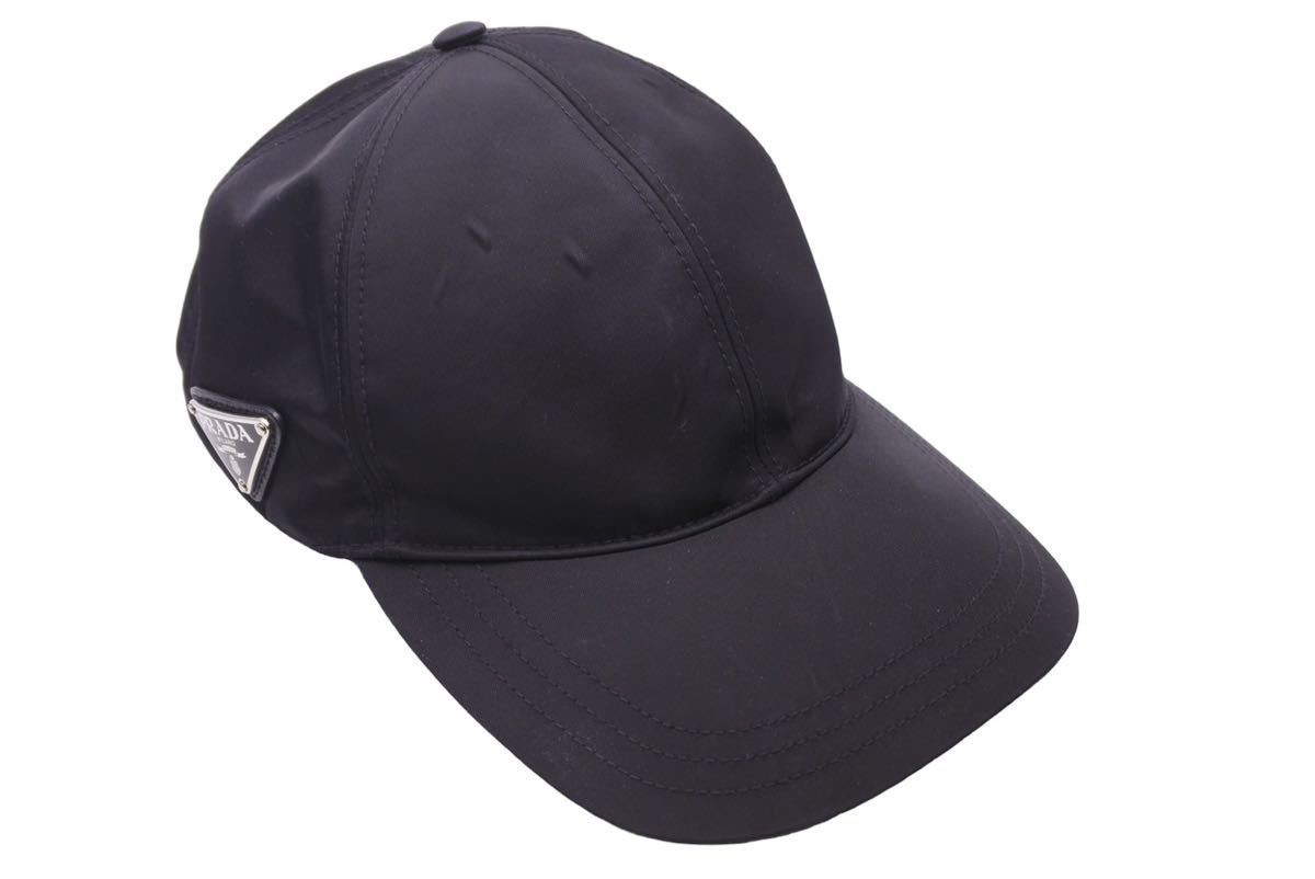 【楽天市場】プラダ キャップ 帽子 テスート リナイロン トライアングルロゴ ブラック メンズ レディース PRADA 1HC274 2DMI