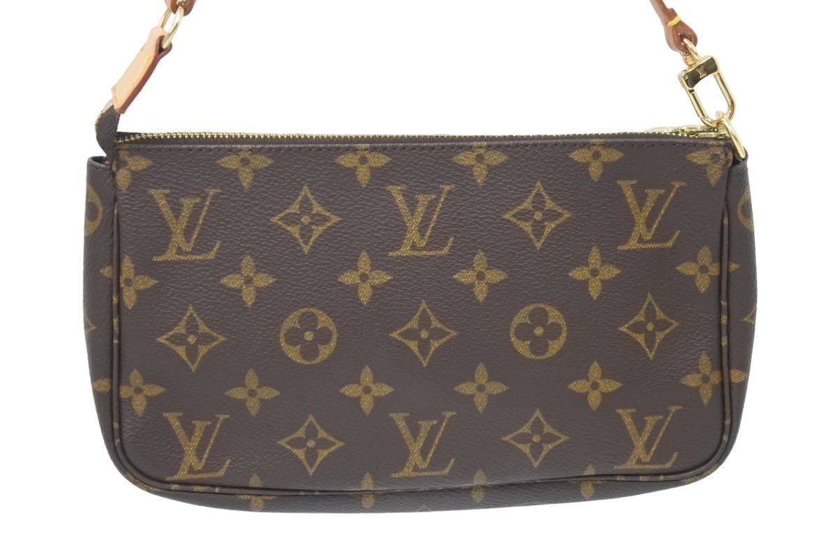 LOUIS VUITTON ルイヴィトン モノグラム ポシェット アクセソワール