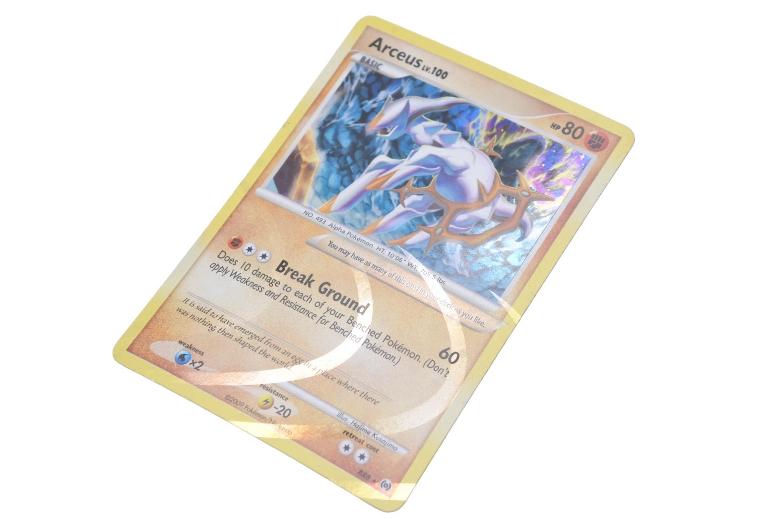 【極美品】ポケモンカード アルセウスLv.100 041/DPt-P アルセウス LV.100 041/DPt-P キズありの通販 GOGO（833833973
