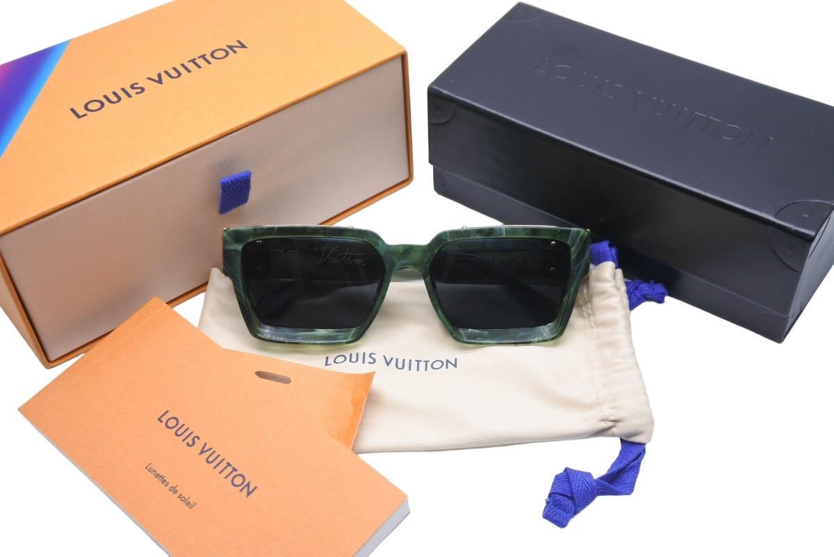 美品 ルイヴィトン 現行 サングラス・1.1 ミリオネア Z1165E メガネ LOUIS VUITTON ルイヴィトン 1.1ミリオネアサングラス・メガネ
