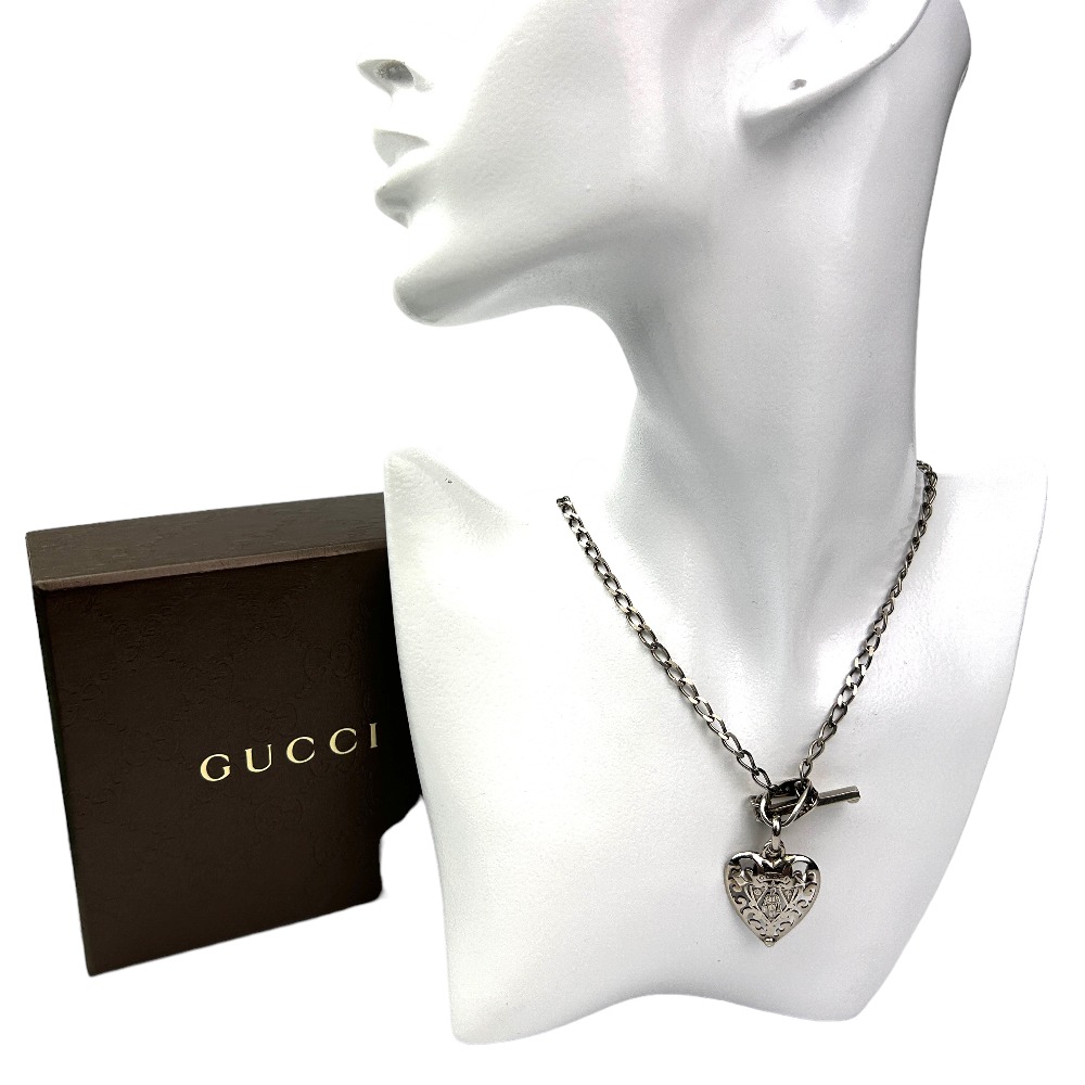 USED 中古]GUCCI グッチ ネックレス・チョーカー ハートクレスト