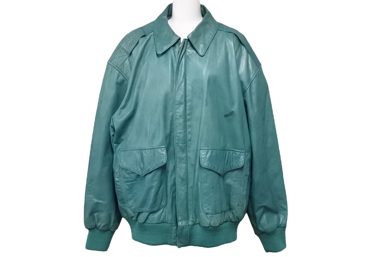 ペレペレ　マークブキャナン　本革　レザージャケット　レア色　グリーン　サイズ44 楽天市場】PELLE PELLE ペレペレ MARC BUCHANAN マーク