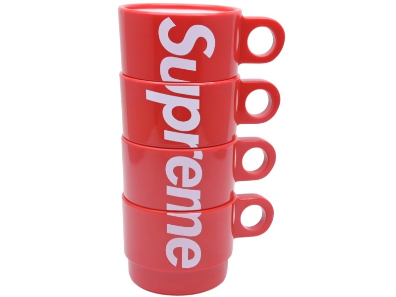 【楽天市場】新品 18SS Supreme Stacking Cups (Set of 4) スタッキング カップ 4個セット Red レッド