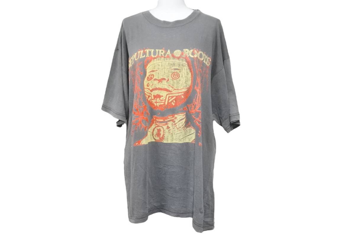楽天市場】VINTAGE(ヴィンテージ) サイズ:L 90s SEPULTURA L/S