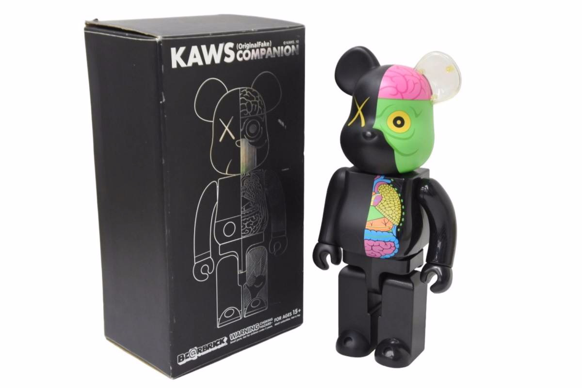 ベアブリック　カウズ　　kaws 本体のみ ベアブリック 400％ KAWS/カウズ a-nation CHOMPERS