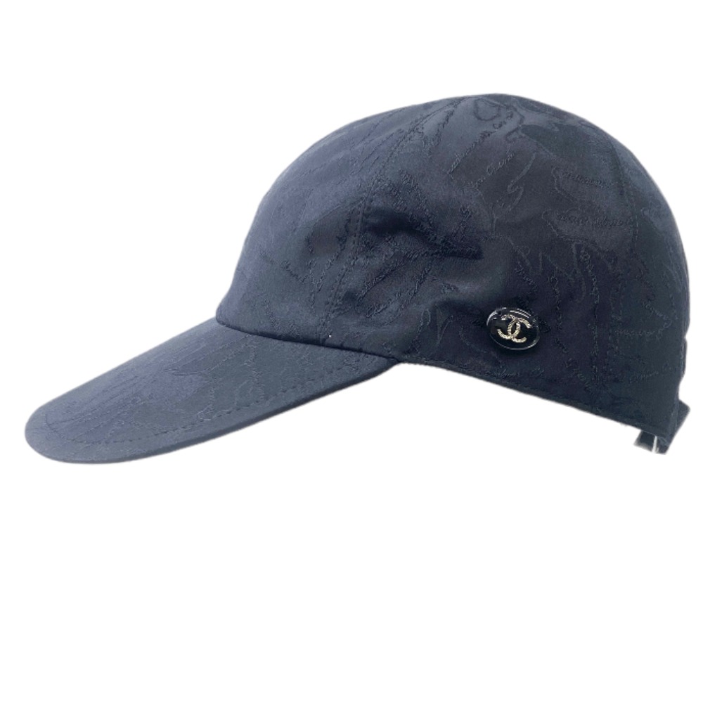 CHANEL シャネル ロゴ　デニムキャップ 極美品 CHANEL シャネル デニムキャップ 帽子 ココマーク
