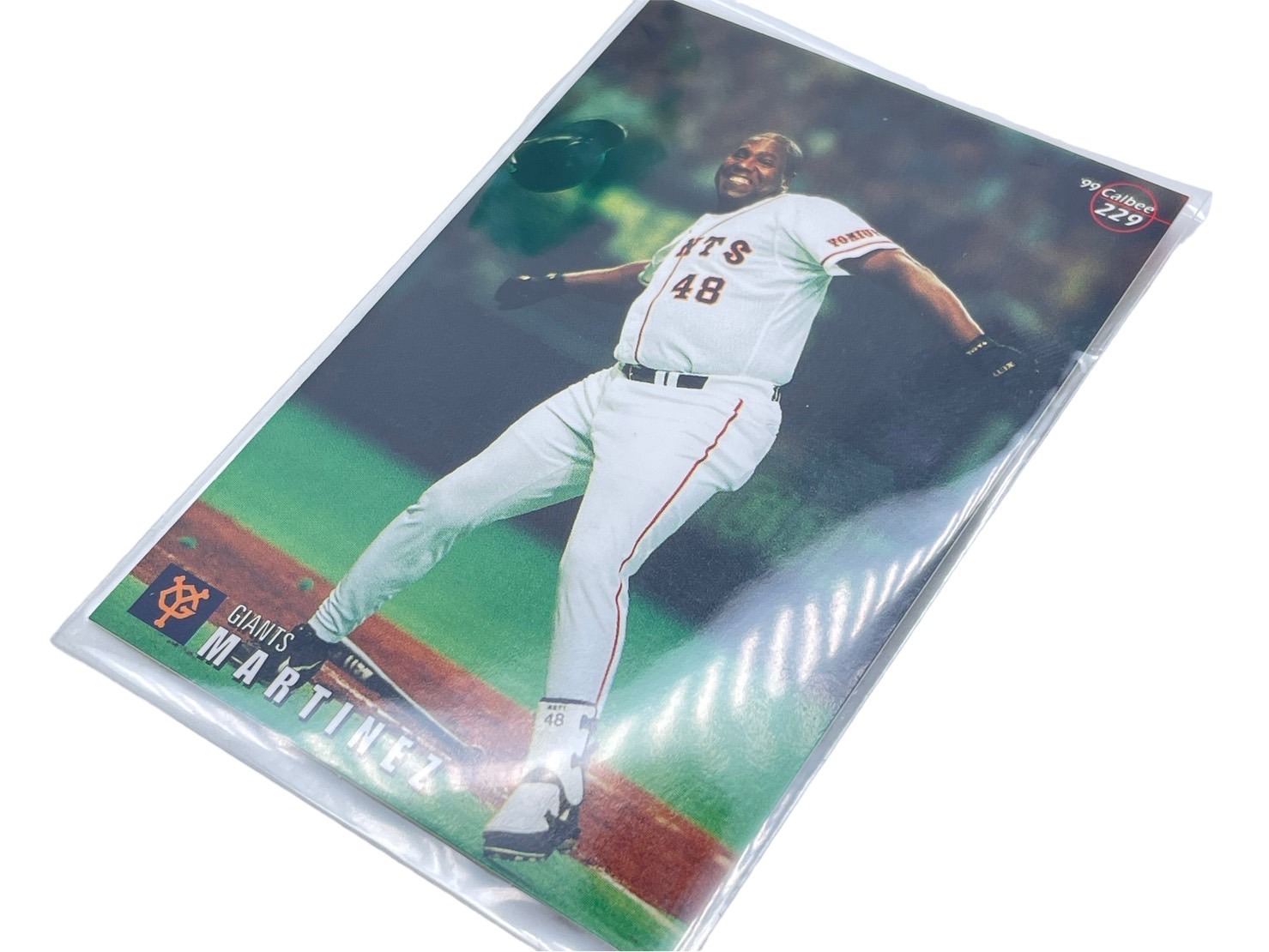 新品同様 Calbee Baseball Card カルビー プロ野球チップスカード No.229 マルティネス 1999 巨人 中古 56378|Warashibe_Casanova