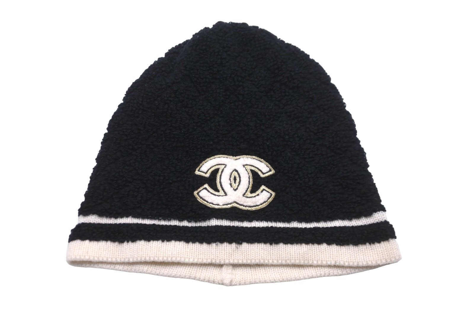 Chanel 21年 ココマーク カシミヤ100％ ニットキャップ ビーニー 帽子 ピンク (207785 main image 1