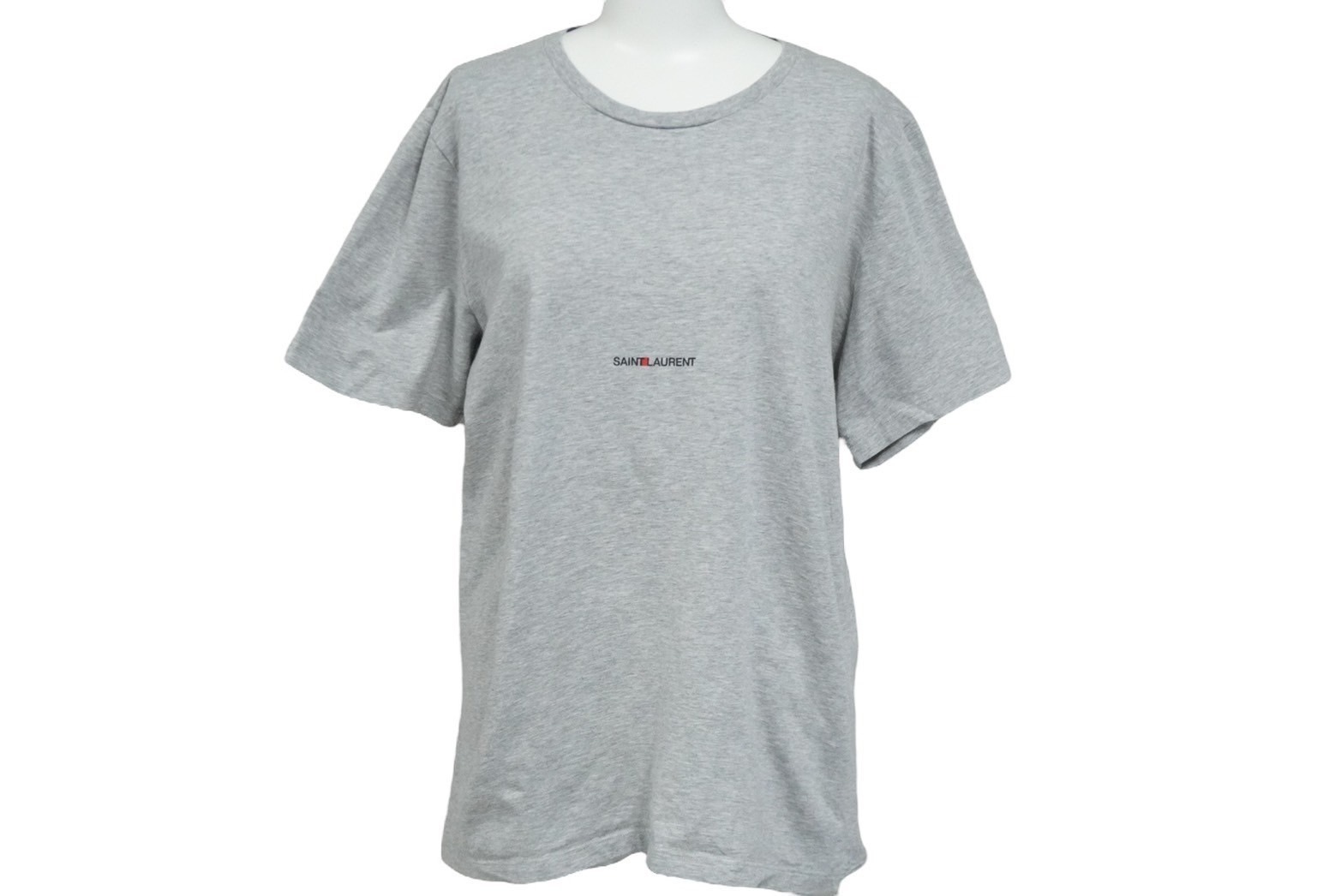 美品 14ss saint laurent paris ポロシャツ L グレー saintlaurent.jpg