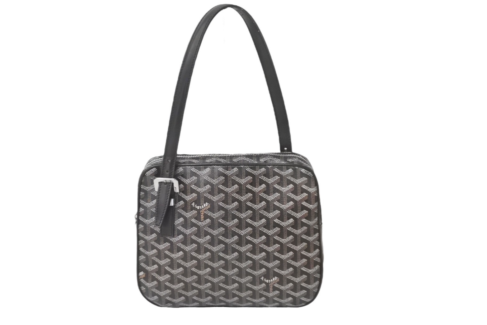 VINTAGE●GOYARD●ゴヤール ブラック タン バックパック 新品未使用 ゴヤール GOYARD サイゴン ナノ ストラクチャード