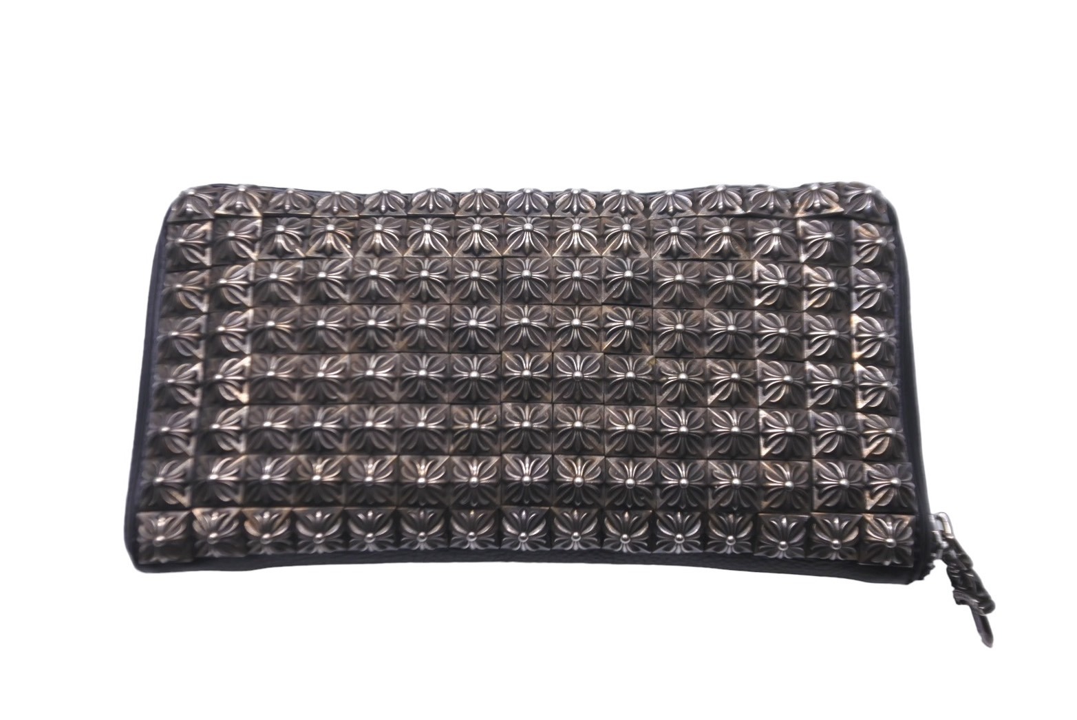 CHROME HEARTS長財布 REC ZiP 3PTCH/3セメタリークロス 3999_2.jpg