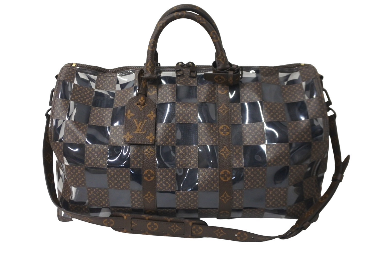 楽天市場】極美品 LOUIS VUITTON ルイヴィトン 22SS キーポル 50
