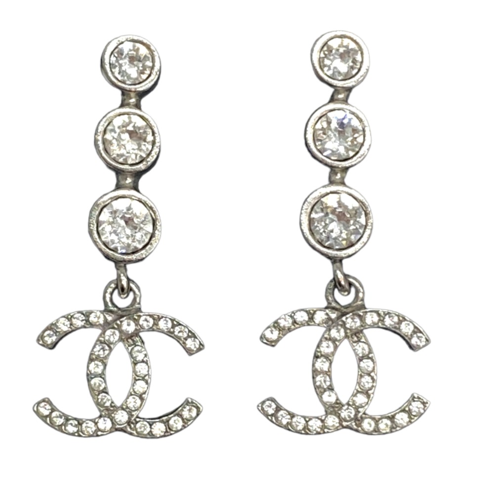 シャネル CHANEL ピアス シルバー 楽天市場】[USED/中古]CHANEL シャネル ピアス ココマーク ライン