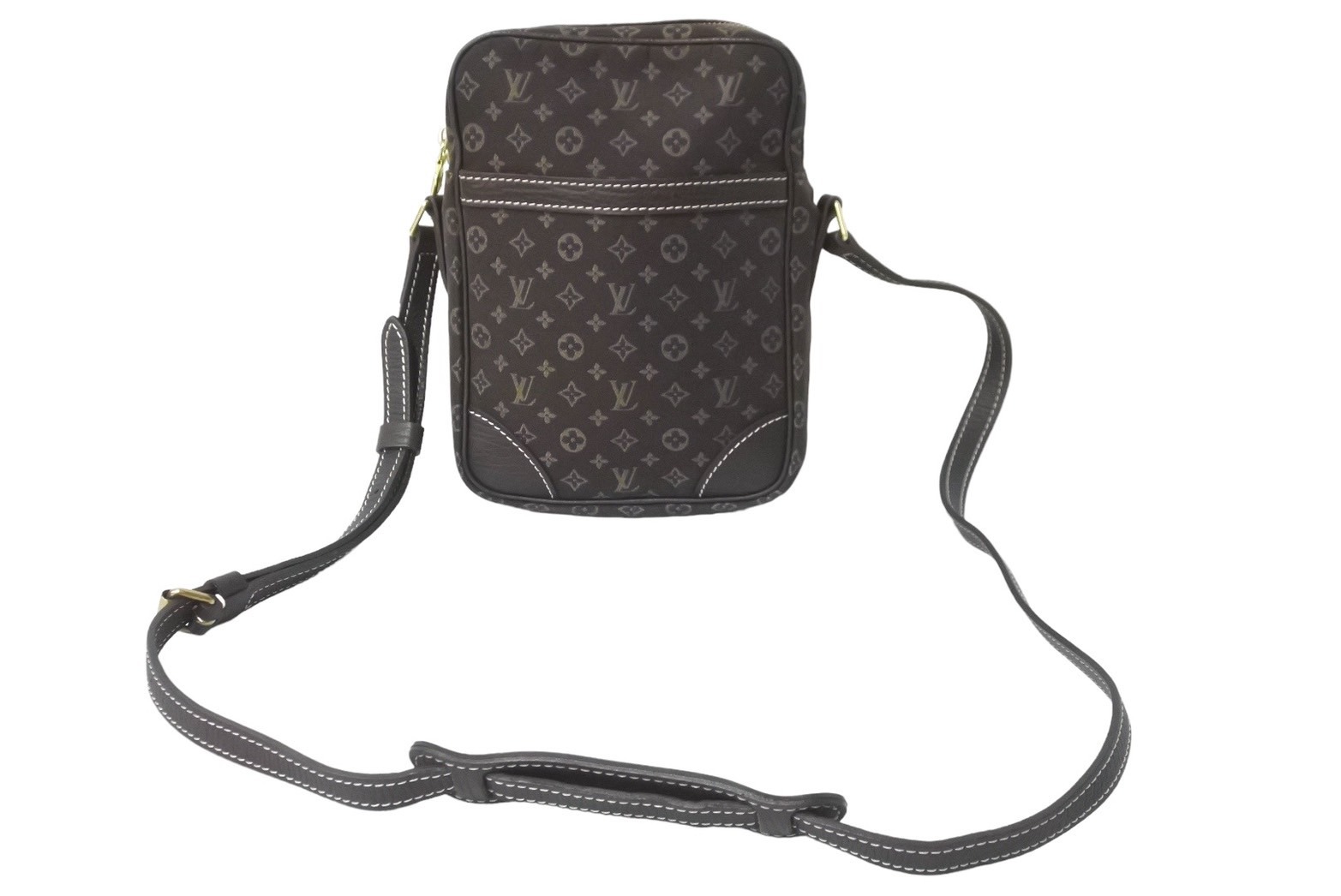 Louis Vuitton モノグラム ヴィエンナ ミツィ レザー ハンドバッグ M95103 カーキ (209521