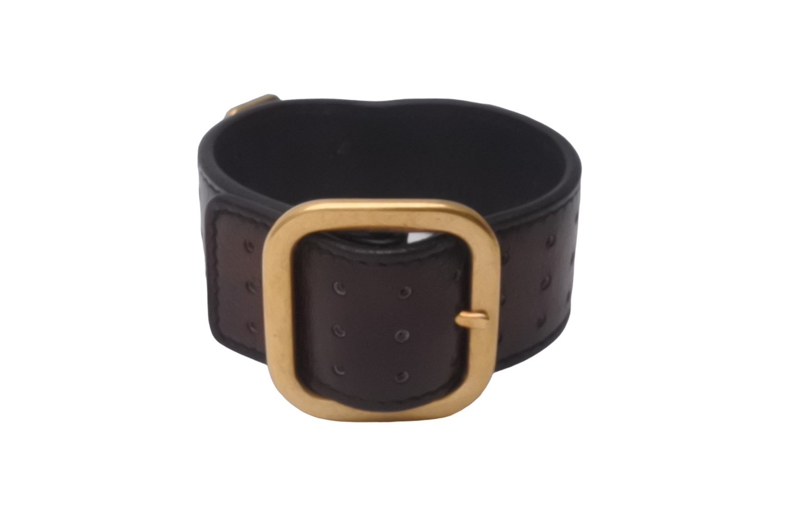 【極美品】YSL イヴサンローラン ロゴブレスレット ゴールド SAINT LAURENT（ブレスレット/バングル ・ ゴールド/金色系）の