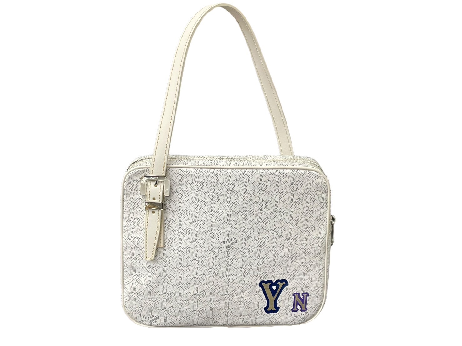 楽天市場】【中古】 GOYARD ゴヤール 67616 ネームタグ バッグ