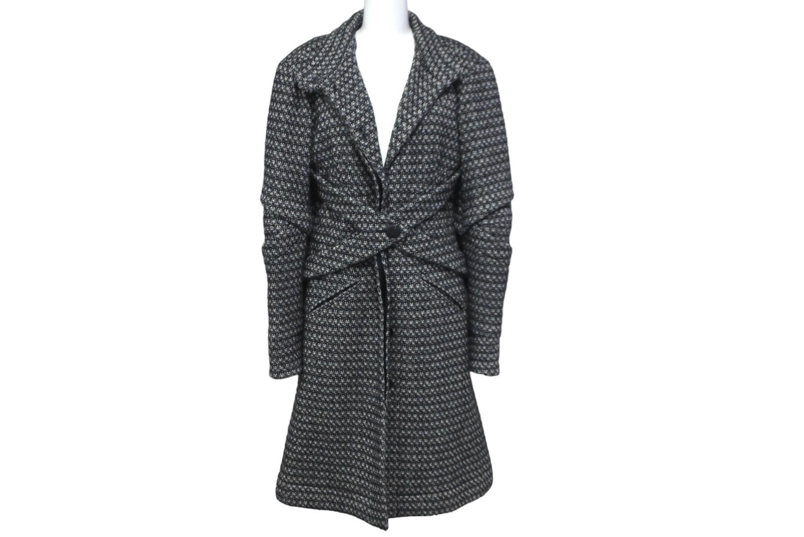 シャネル　スーツ　カシミヤ　美品 楽天市場】【美品】 シャネル オールインワン ココボタン 34