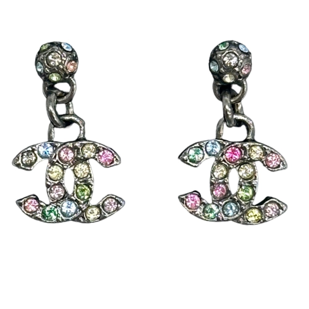 シャネル　ピアス　NO5 ココマーク　フープピアス　スイング　刻印なし シャネル ピアス NO5 ココマーク フープピアス スイング 刻印