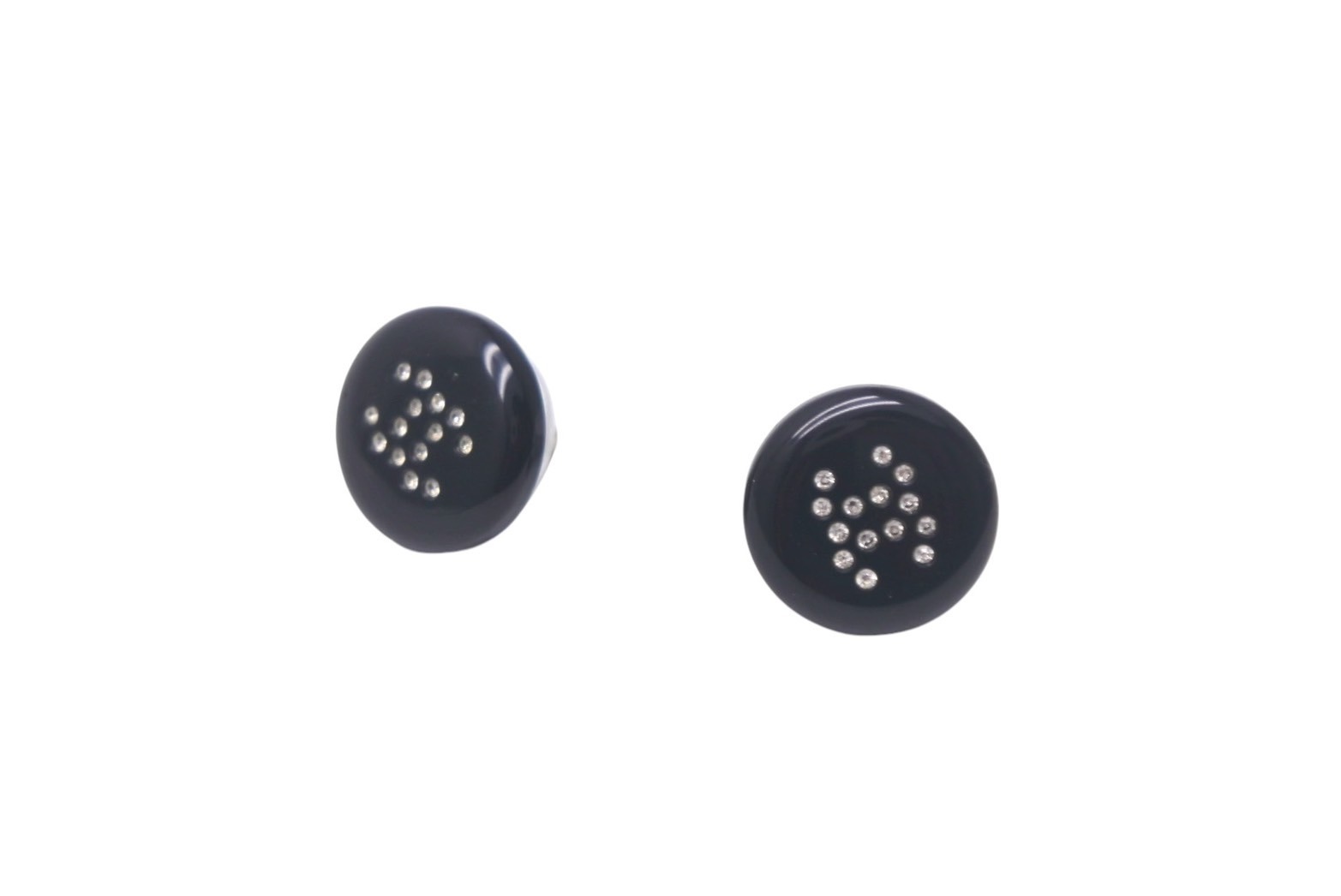 CHANEL シャネル ピアス 両耳 ココマーク ブラック ラインストーン レジン アクセサリー 美品 中古 4c068671 28,600円